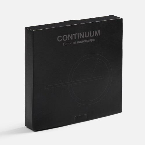 Вечный календарь Continuum с брендированным логотипа