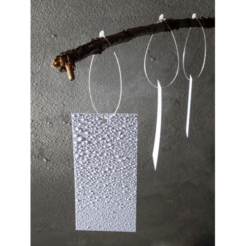 Бирки пластиковые универсальные 40x70 мм с нанесением 