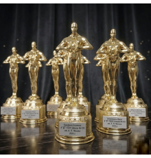 Статуэтка Оскар мужская наградная с именной гравировкой