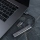 USB-хаб BRANCH 4 в 1, алюминиевый, с нанесением логотипа