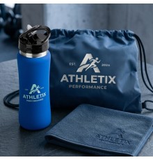 Спортивный подарочный набор с логотипом, 3 в 1 - Welcome pack