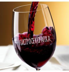 Бокал для вина - Литросексуалка