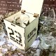 Бокал для коньяка в ящике с гравировкой