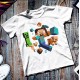 Футболка на заказ с принтом Майнкрафт - Minecraft
