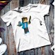 Футболка на заказ с принтом Майнкрафт - Minecraft