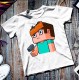Футболка на заказ с принтом Майнкрафт - Minecraft