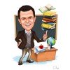 Закажите фигурку человека шарж с лицом по вашей фотографии
