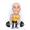 Закажите фигурку человека шарж с лицом по вашей фотографии