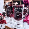Подарочные бокалы с гравировкой