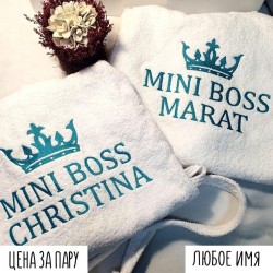 Парные халаты с короной +2 300 руб.