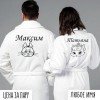 Халат с вышивкой на заказ 