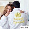 Халат с вышивкой 
