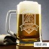 Пивная кружка с гравировкой 
