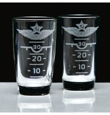 Подарочные рюмки военному Авиация