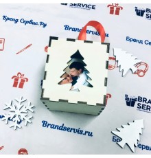 Коробка для елочного шарика