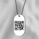 Нанесение QR кода гравировкой