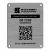 Нанесение QR кода гравировкой