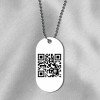 Нанесение QR кода гравировкой