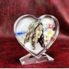 Кристалл сердце с фотографией | Сувениры  на заказ