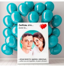 Холст Love is