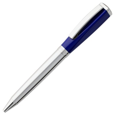 Купить Ручка шариковая Bison, синяя с нанесением