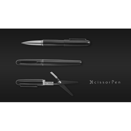 Купить Мультитул Xcissor Pen Standard, черный с нанесением логотипа Купить Мультитул Xcissor Pen Standard, черный с нанесением логотипа