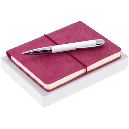 Купить Набор Business Diary Mini, розовый с нанесением логотипа