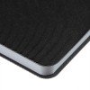 Купить Блокнот Twill, черный с нанесением логотипа