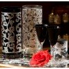 Купить Ваза цилиндрическая Black с нанесением логотипа