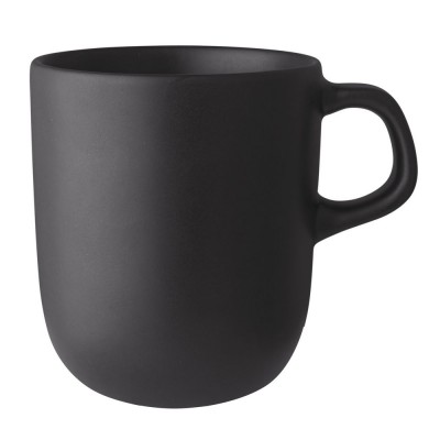 Купить Чашка Nordic Kitchen, большая, черная с нанесением логотипа