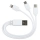 Купить Аккумулятор Uniscend All Day Quick Charge PD 20000 мAч, белый с нанесением логотипа