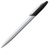 Купить Ручка шариковая Dagger Soft Touch, черная с нанесением логотипа