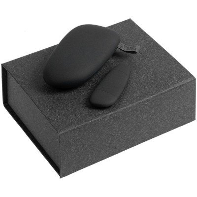 Купить Набор Pebble Universal, средний, черный с нанесением логотипа