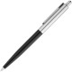 Купить Ручка шариковая Senator Point Metal, черная с нанесением логотипа