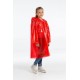 Купить Дождевик-плащ детский BrightWay Kids, красный с нанесением логотипа