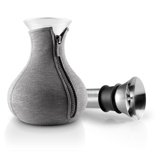 Купить Чайник заварочный Tea Maker в чехле, темно-серый с нанесением логотипа
