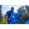 Купить Надувной коврик Inertia Ozone, синий с нанесением логотипа