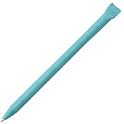 Купить Ручка шариковая Carton Color, голубая с нанесением