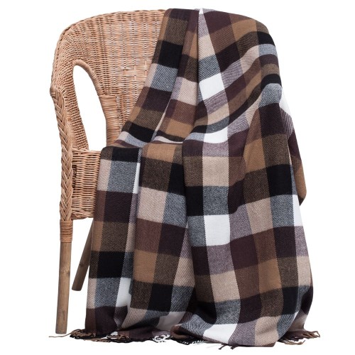 Купить Плед Countryside, коричневый с нанесением логотипа