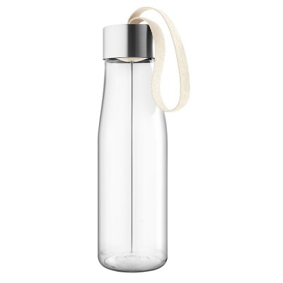 Купить Бутылка для воды MyFlavour, бежевая с нанесением логотипа