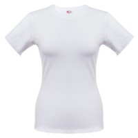Футболка женская T-bolka Stretch Lady, белая