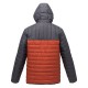 Купить Куртка мужская Outdoor, серая с оранжевым с нанесением логотипа