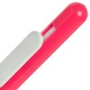 Купить Ручка шариковая Slider, розовая с белым с нанесением логотипа