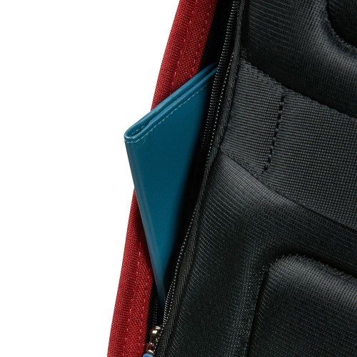 Купить Рюкзак для ноутбука Securipak, красный с нанесением логотипа