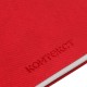 Купить Ежедневник Twill, недатированный, красный с нанесением логотипа