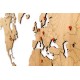 Купить Деревянная карта мира World Map Wall Decoration Exclusive, дуб с нанесением логотипа