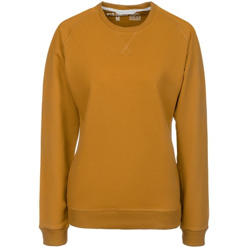 Купить Свитшот женский Kulonga Sweat, горчичный с нанесением логотипа