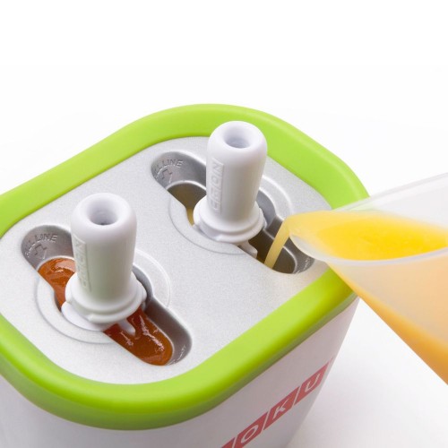 Купить Набор для приготовления мороженого Duo Quick Pop Maker, красный с нанесением логотипа