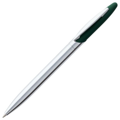 Купить Ручка шариковая Dagger Soft Touch, зеленая с нанесением