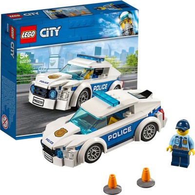 Купить Конструктор «LEGO City. Автомобиль полицейского патруля» с нанесением